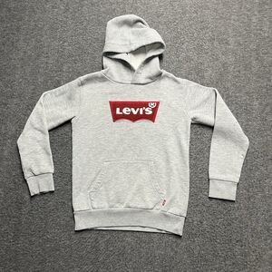 Levi's Levi Strauss Hoodie Sweatshirt Jacket Youth Size Medium Gray